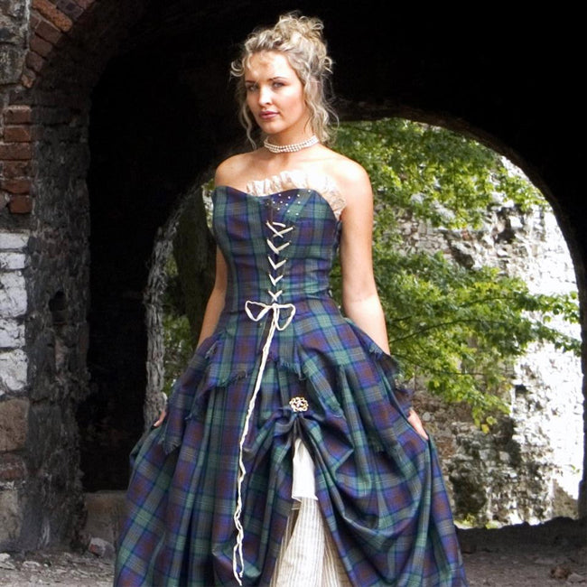 Bella Tartan Wedding Dress | Pro ...